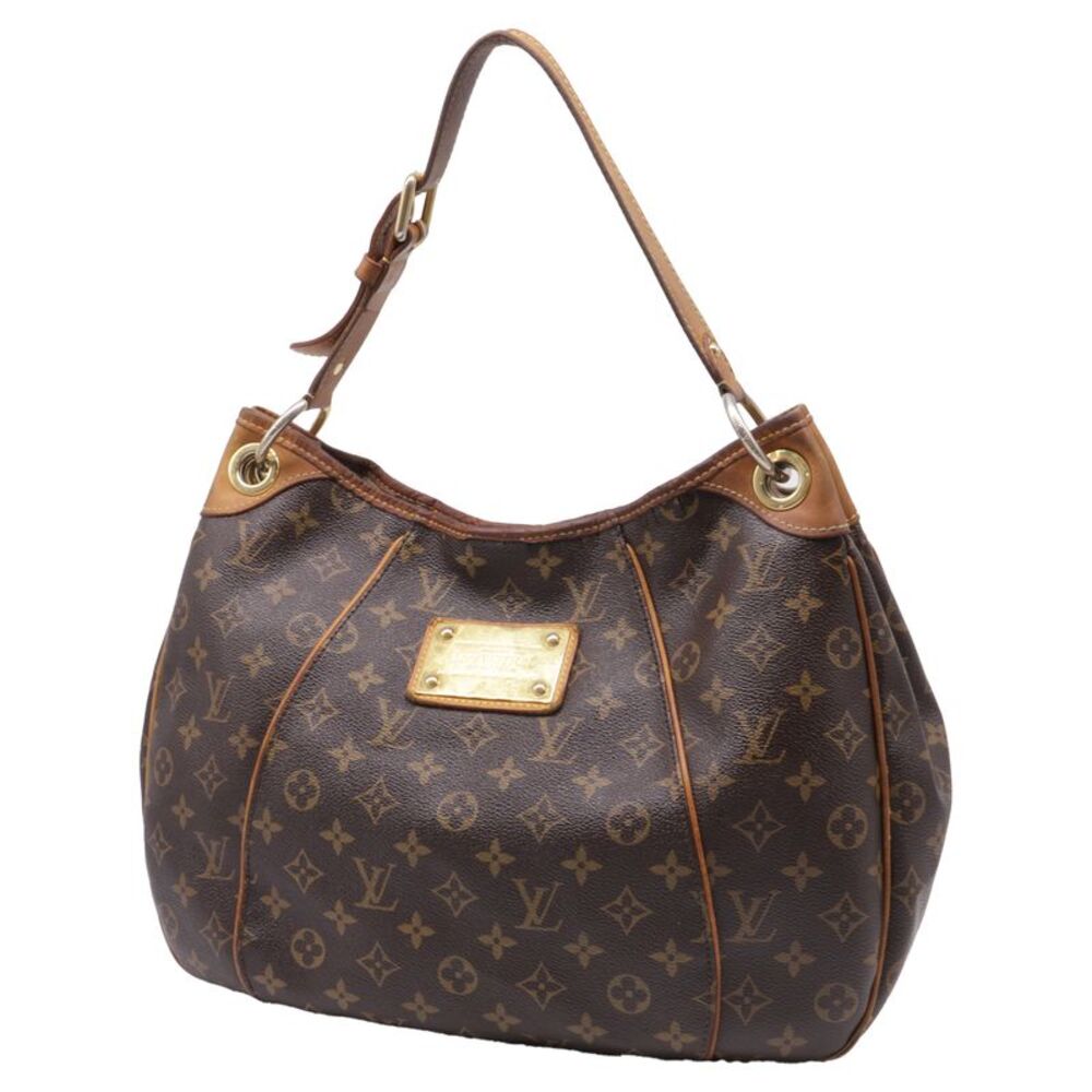 Louis Vuitton Monogram Galliera PM Bag in Brown Coated Canvas - Picture 10 of 12